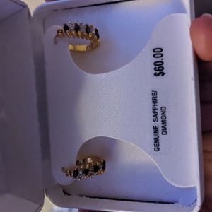 18kt gold hoop earrings